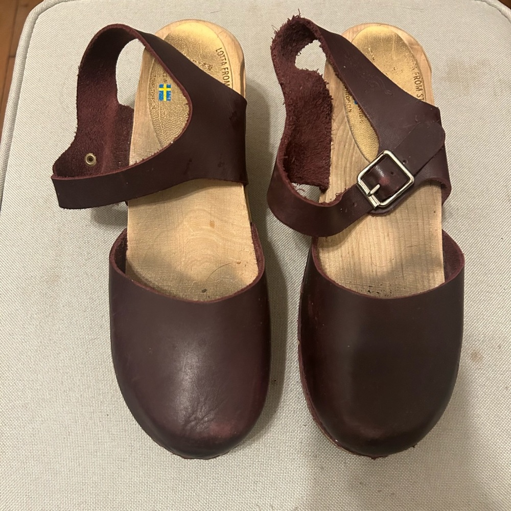 Lotta From Stockholm clogs US size 8.5 EU 38